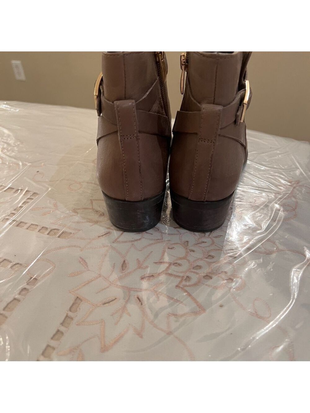 Franco Sarto Tan Ankle Booties - Picture 5 of 7